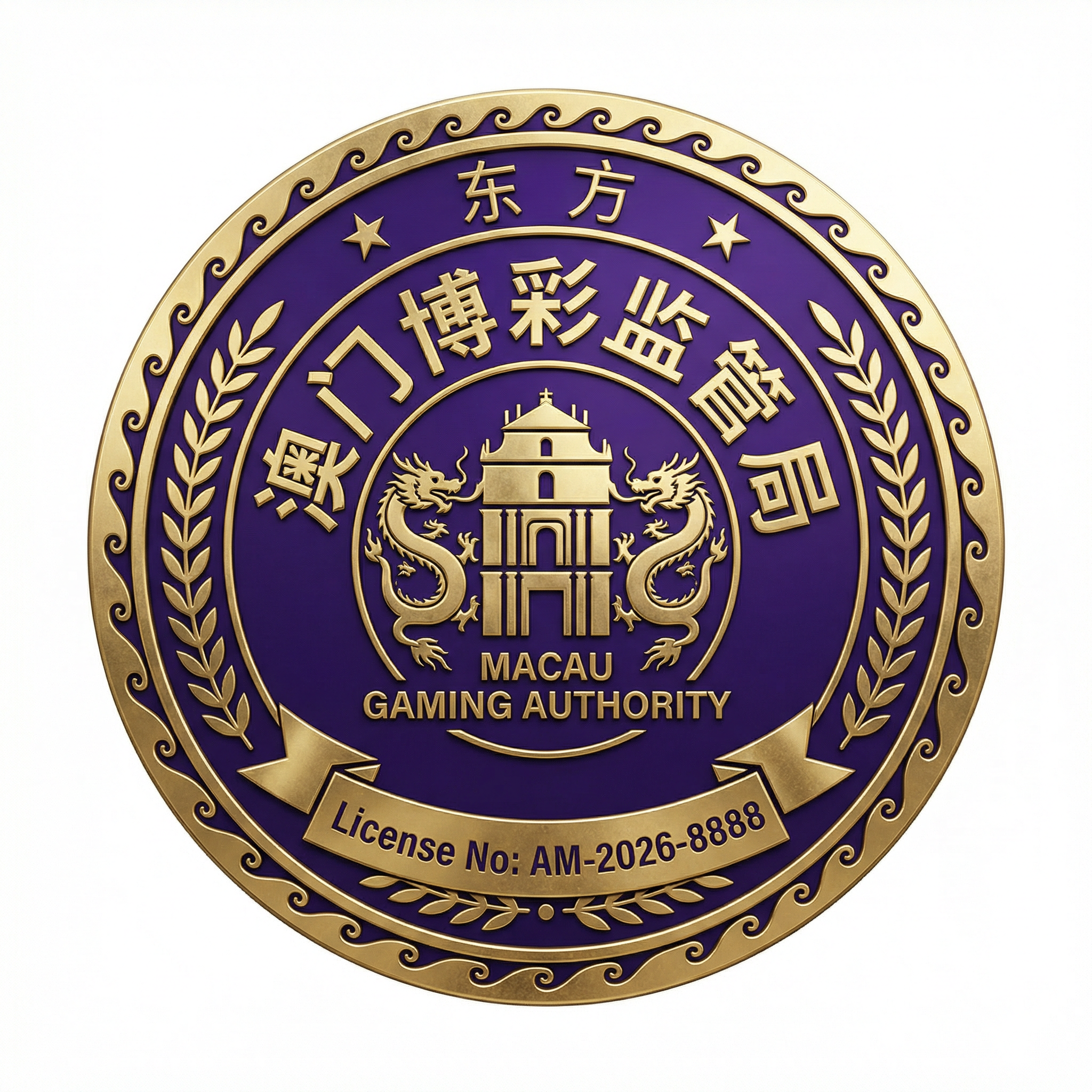 澳门博彩监管局颁发的合法经营牌照